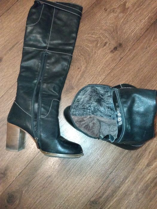 Сапоги и ботинки женские кожаные и