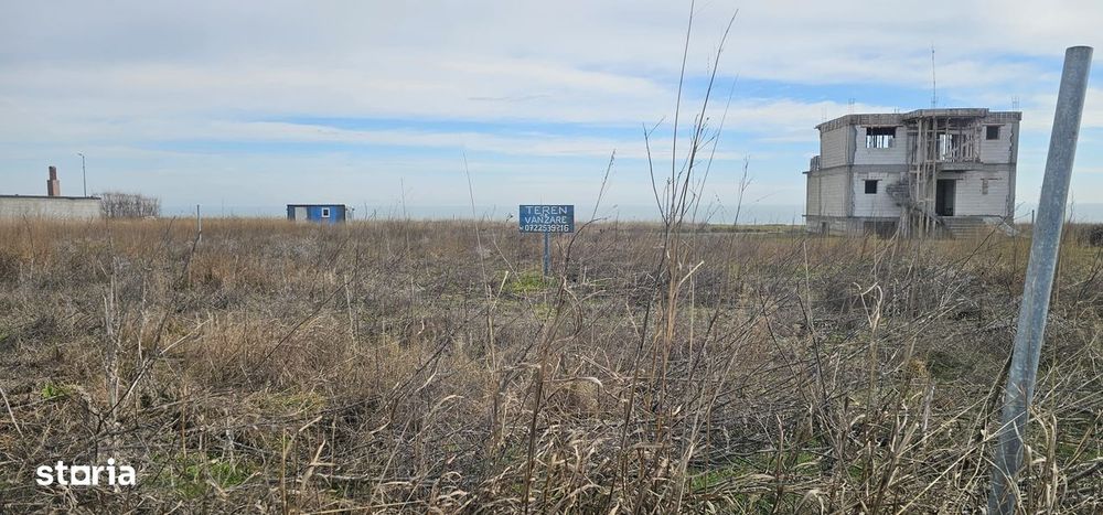 Costinesti , vedere frontala la mare , acces asfaltat, utilități