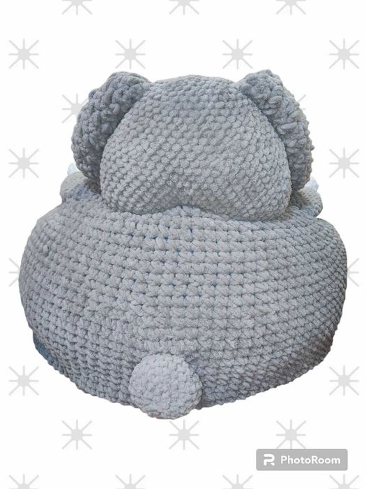 Заек Барбарон - ръчно плетен