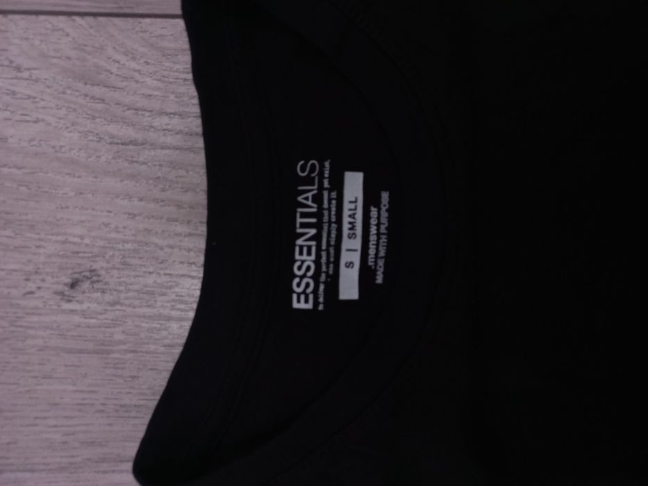 Tricou Essentials Negru Marimea S