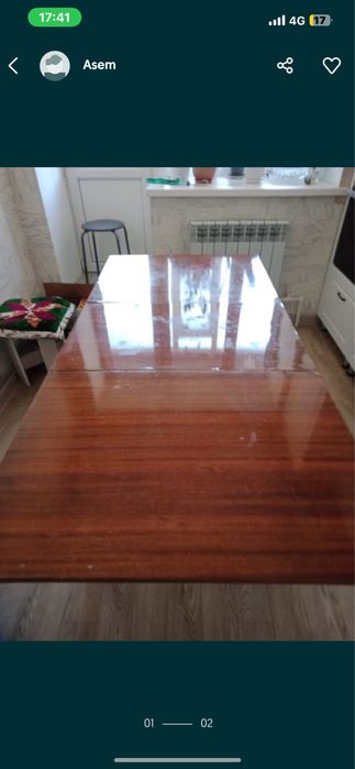 Кухонный деревянный стол