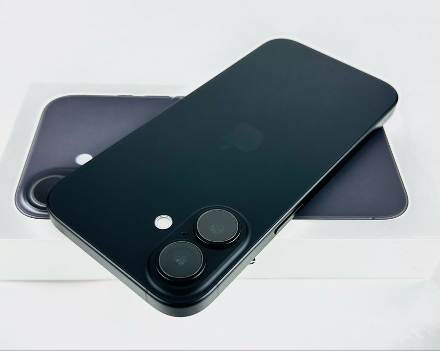 НОВ! Apple iPhone 16 128GB Black 2г. Гаранция!