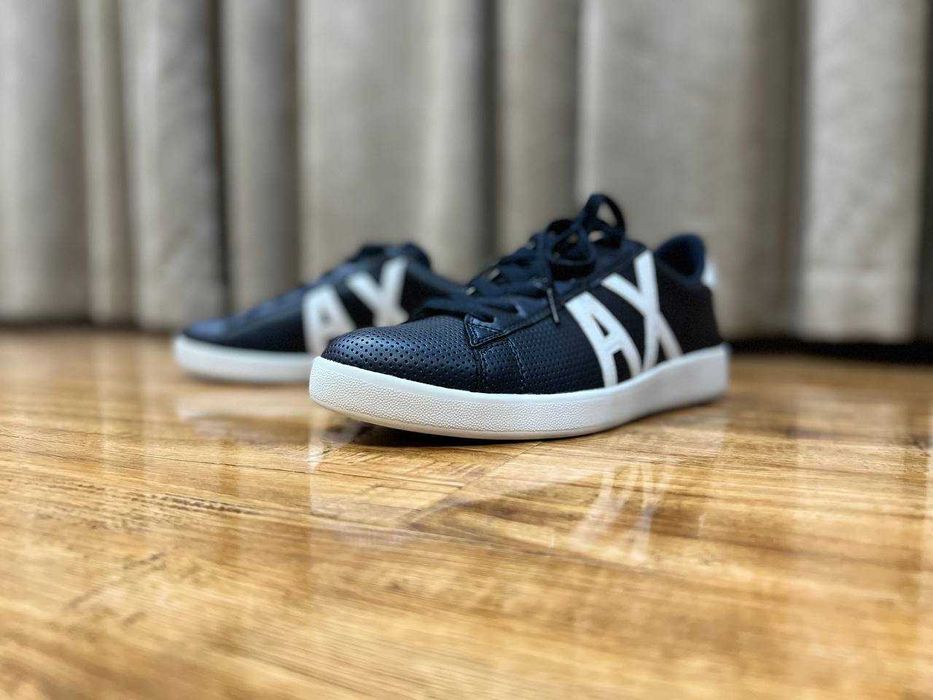 Armani Exchange мужские кожаные кроссовки РАЗМЕР 44