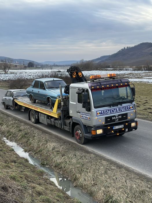 Tractari auto/Transport Auto/Trailer/Camion cu macara /Utilaje