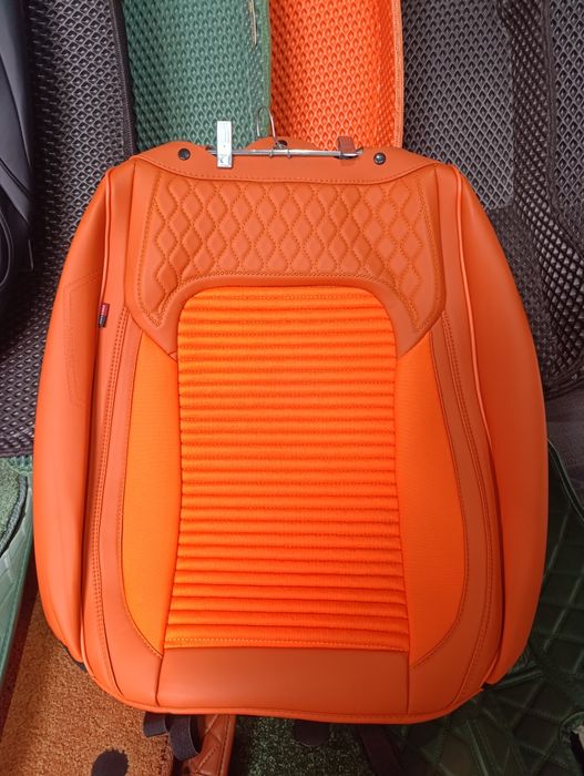 Chexol Avtomobil uchun premium class Orenge rang Spark cobalt Gentra