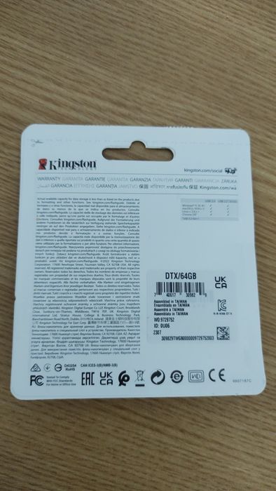 Memorie USB Stick Kingston 64Gb nou, sigilat