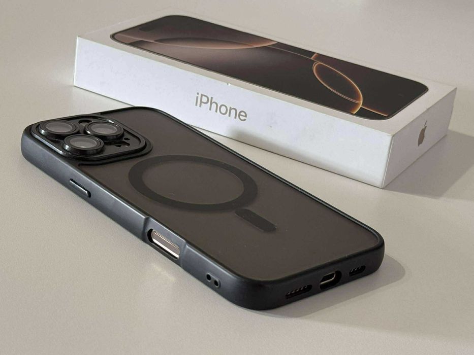 Бартер! Гаранция! iPhone 16 Pro Max Desert Titanium (Златен)