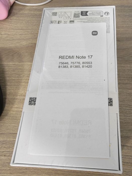 Redmi note 17 4g