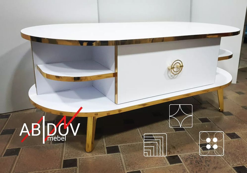 Журнальный чайный столик в стиле неоклассика.  Есть в наличии.