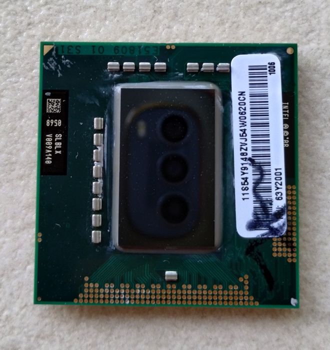 Procesor Laptop  CPU Intel i7 820 QM  3Ghz 4Cores 8Threads Socket G1