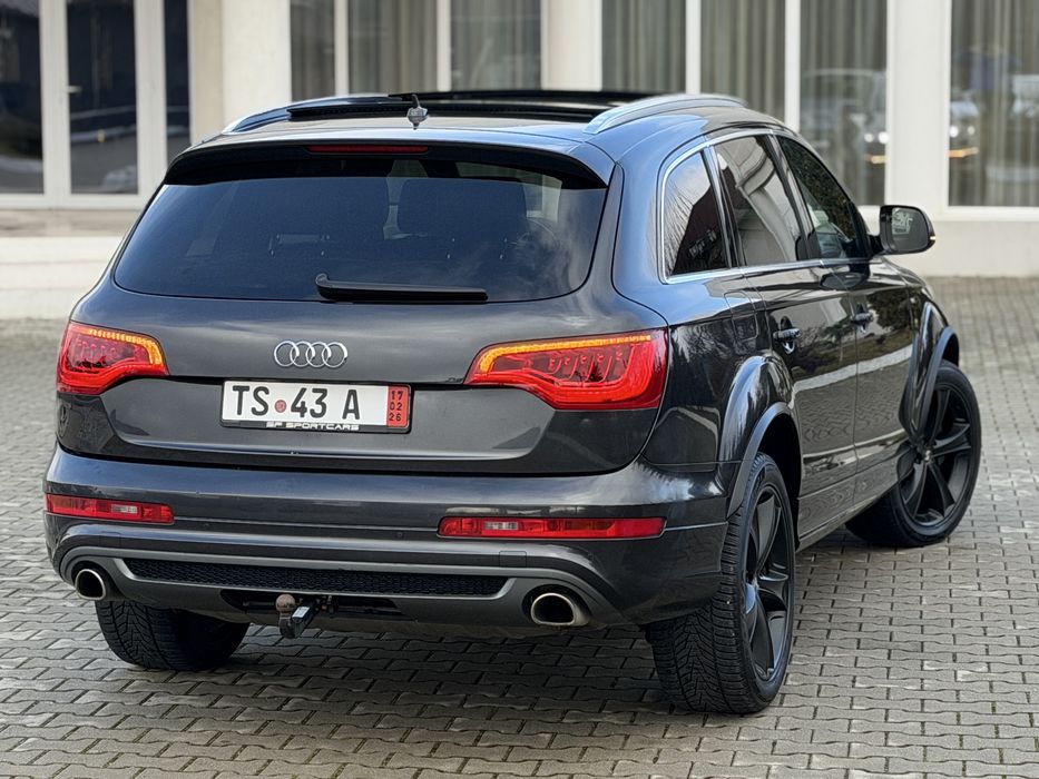 Audi Q7 2014 3.0 TDI 245cp 3xS-Line 8 Trepte Pano/Navi/Carlig/Top !