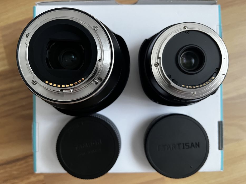 Obiective pentru Sony E/Nex/E-mount (Tamron 24mm f2.8 + TTartisan 35mm f1.8 II)