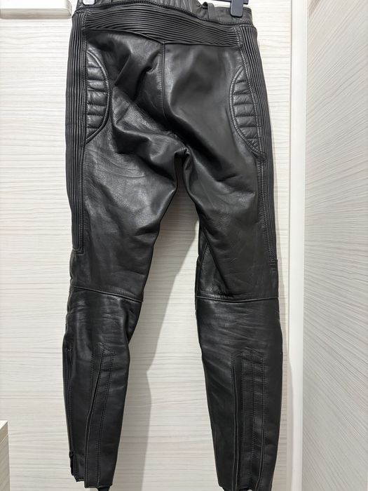 Pantaloni moto, piele naturala, marimea 50