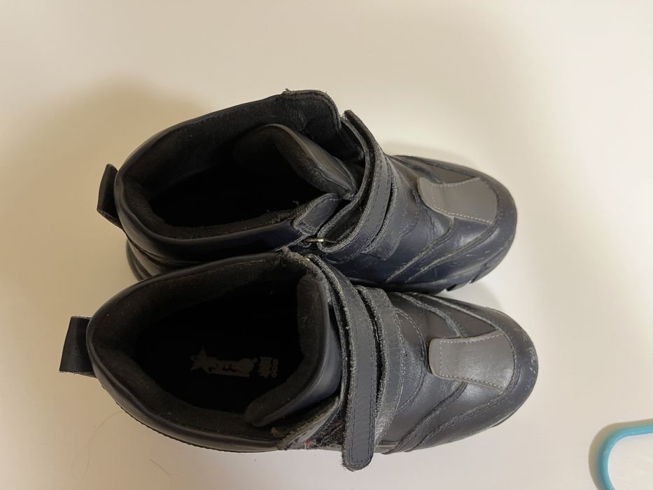 Продам кожанные ботинки