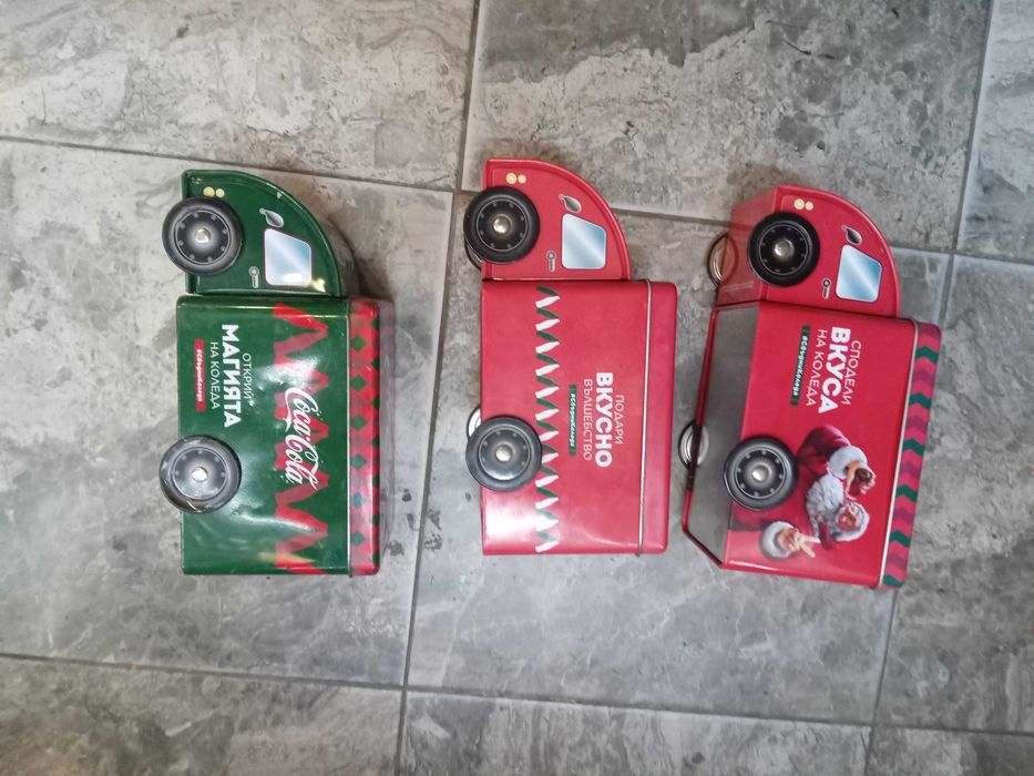 Камиончета Koka kola 7 бр.метални