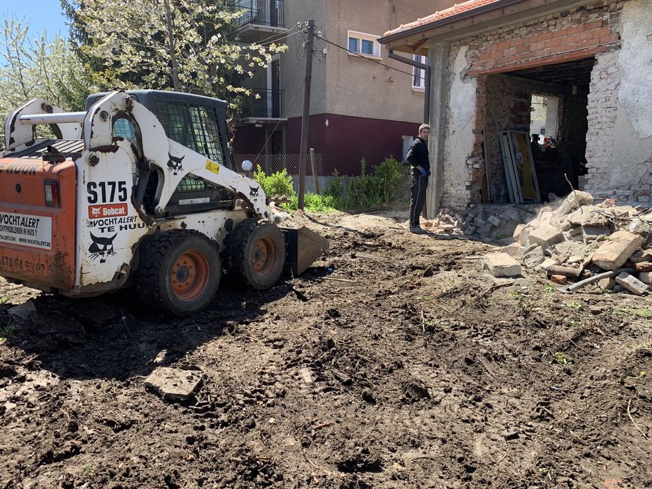 Услуги с Бобкат и Мини Багер Перник