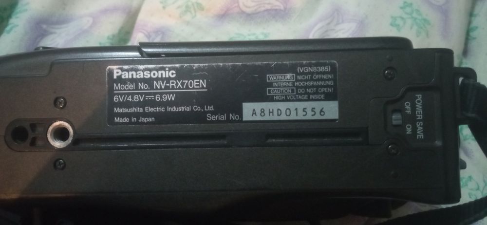 Видео камера panasonic rx 70