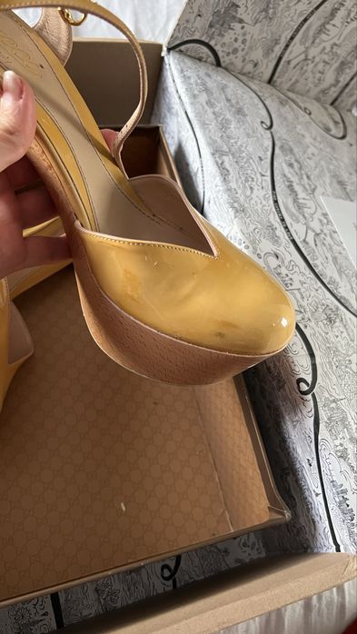 Pantofi cu toc inalt Gucci