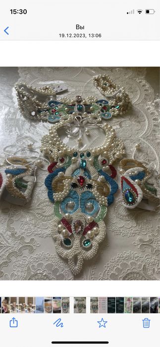 Украшение для платья на прокат.