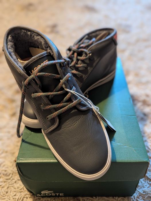 Lacoste Кожени спортни боти 39н. Нови
