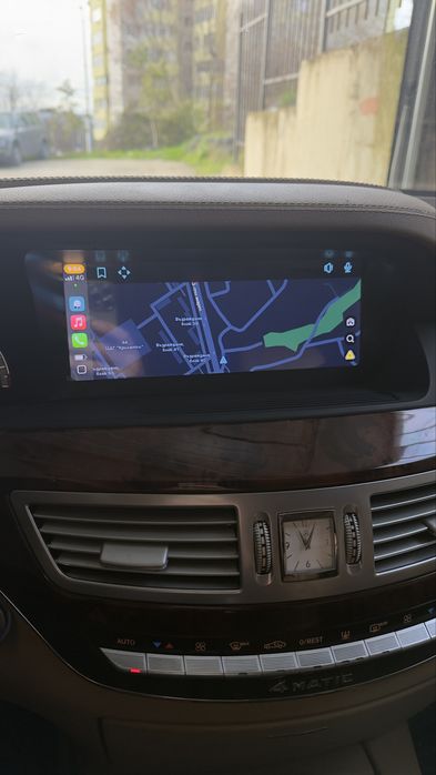Мерцедес w221 , мултимедия , Androit система ,NTG3.5 , CarPlay, 10.25