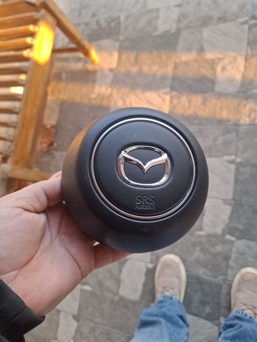 Grila superioara radiator, capac airbag volan Mazda 3 2019 -2023