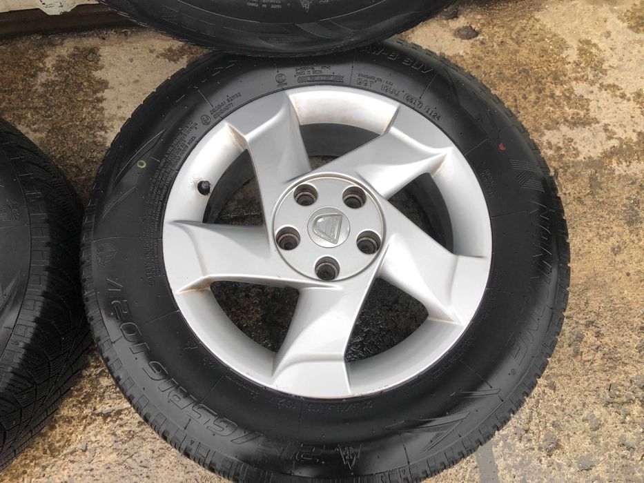 Set 4 Roti Jante Dacia Duster 1 2012 Originale De Aliaj 215/65 R16