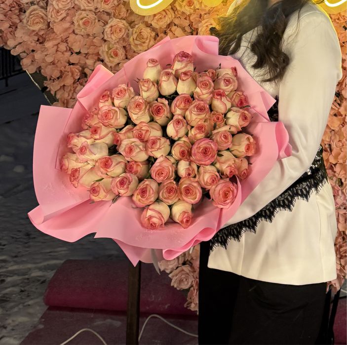 Голландские 51 розы