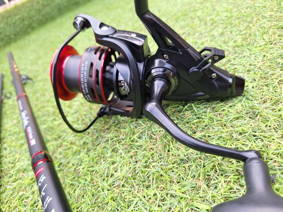 Set 2 Feedere FL Aqua Feeder 3.90 Actiune 120-180 + 2 Mulinete FR6000