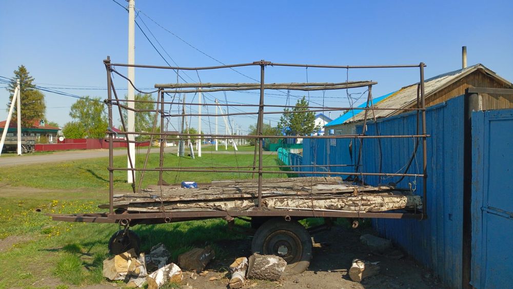 Продам прицеп, телегу, сеновозку