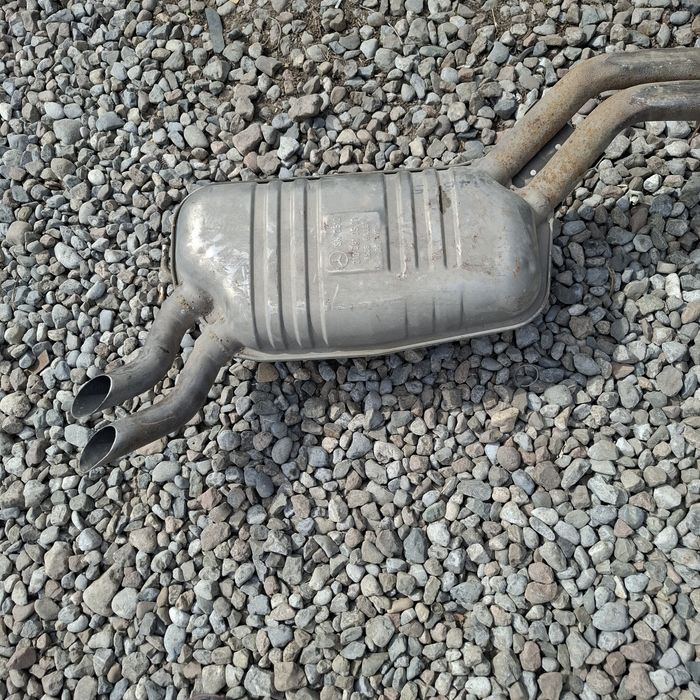 Глушитель на мерседес