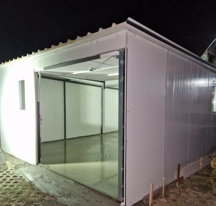 Garaje din panouri Sandwich