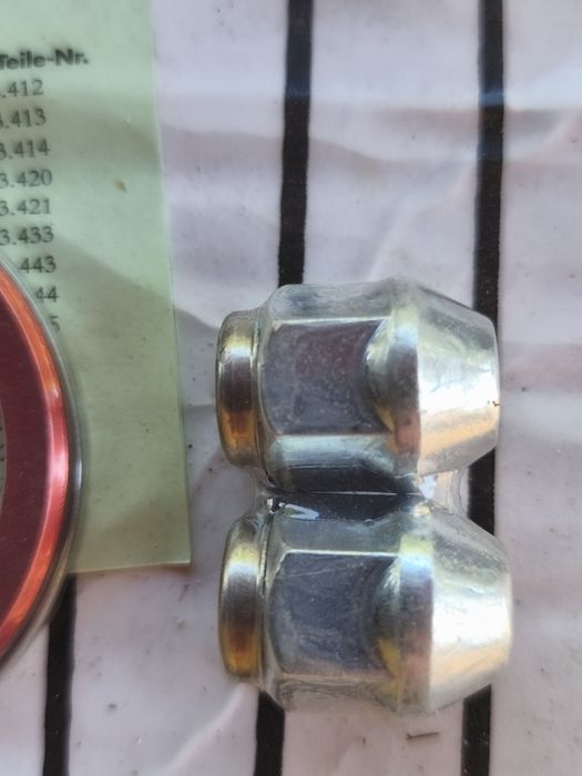 Piulițe  jante noi M12×1.5. М12×1.25 Ford, Volvo, Opel,Hyundai,Mazda,Mitsubishi