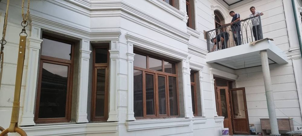 Фибробетон фасад декор