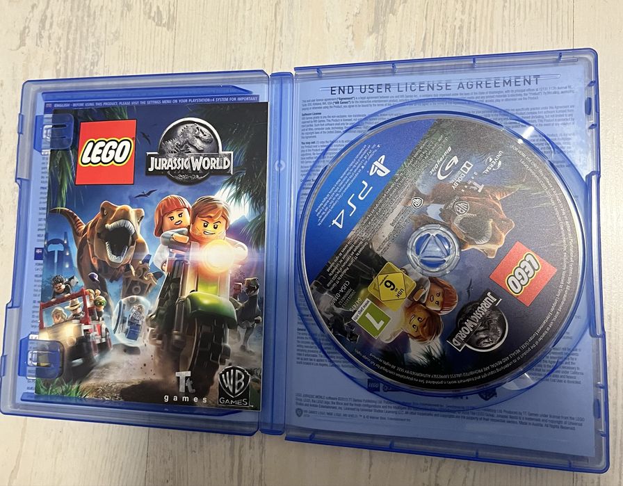 Игра PS4 Lego Jurassic World