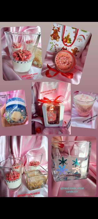 Ръчно изработени свещи