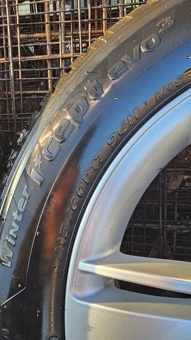 Set Roti Jante Audi Q3 Anvelope iarna 215. 60. 17