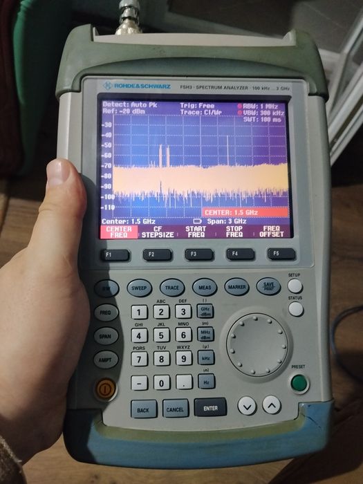 Spectrum Analyzer- Rohde & Schwarz FSH-3