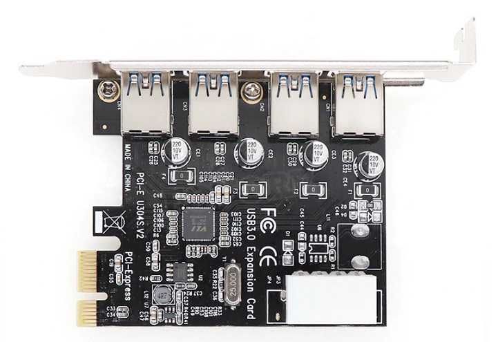 USB 3.0 для PCI-e, переходник, хаб, pci-e, расширение, концентратор