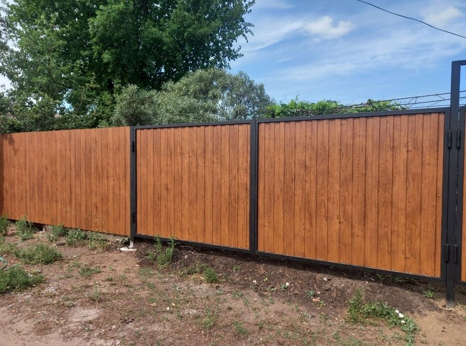 Забор из профлиста