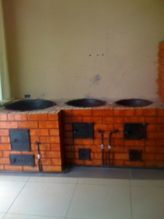 ОЧАГИ. Летние кухни. Камин.