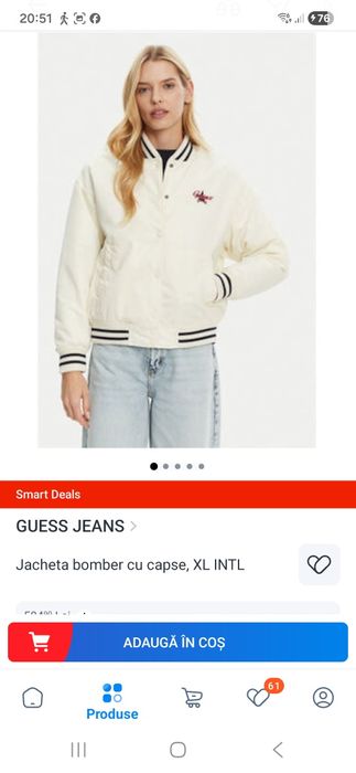 Geaca superba matlasata guess