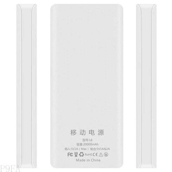 DPLUS 20000mAh 100W Външна Батерия Power Bank Реален Капацитет Дисплей