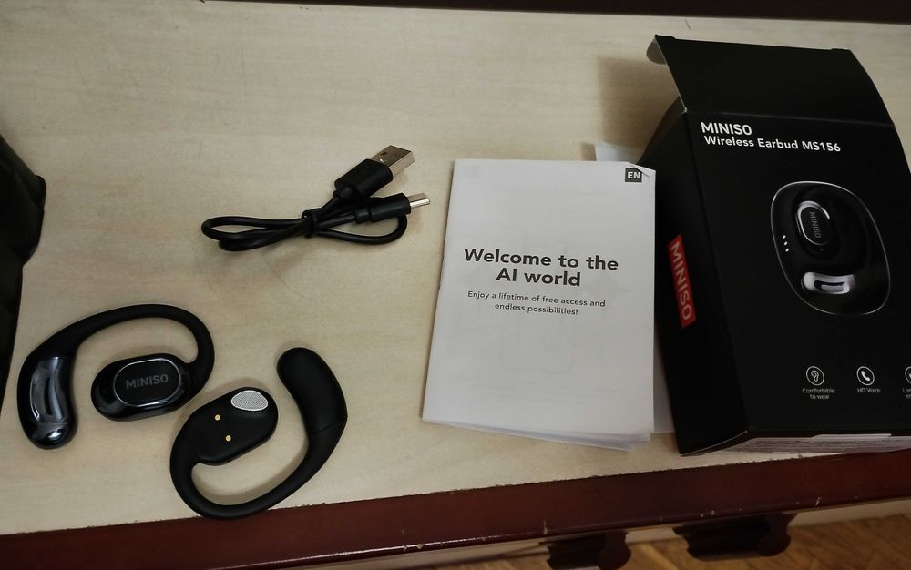 Безжични AI слушалки с превод – 150+ езика, Музика, Спорт, Open Ear