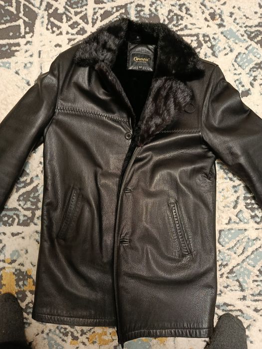 Дублёнка мужская зимняя