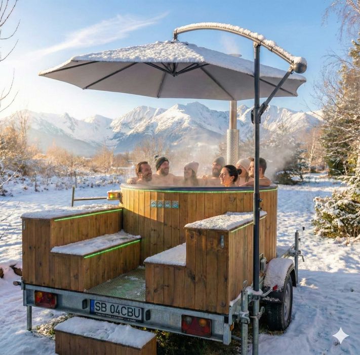 Ciubar mobil de inchiriat cu aero si hidro masaj Sibiu