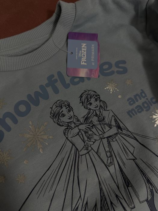 Bluza Primark Frozen 92 cm noua cu eticheta