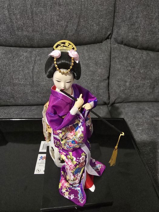 Японска кукла гейша и самурай ръчна изработка.бр/ Japan doll