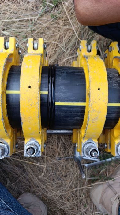 ПАЙКА (сварка), Укладка ПНД Труб