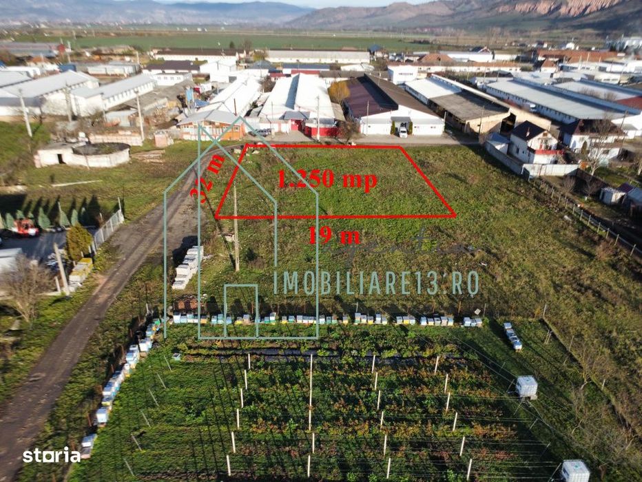 Teren hala, depozit in zona industriala str. Calarasi din Sebes-Alba